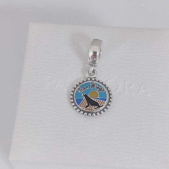Pandora San Diego Seal Exclusive Dangle Charm - Picture 8 of 8